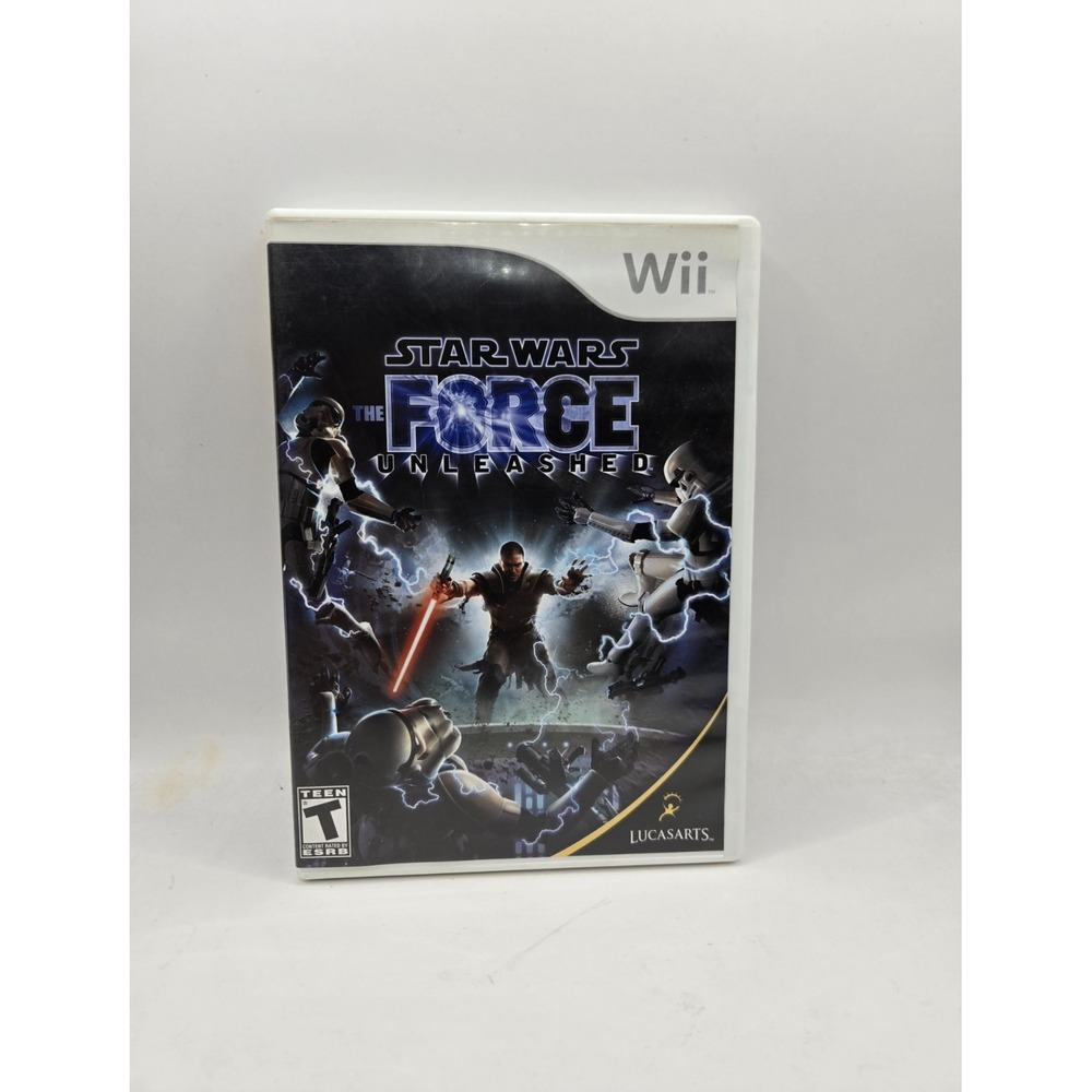 Star Wars: The Force‎ Unleashed (Nintendo Wii) CIB COMPLETE & TESTED